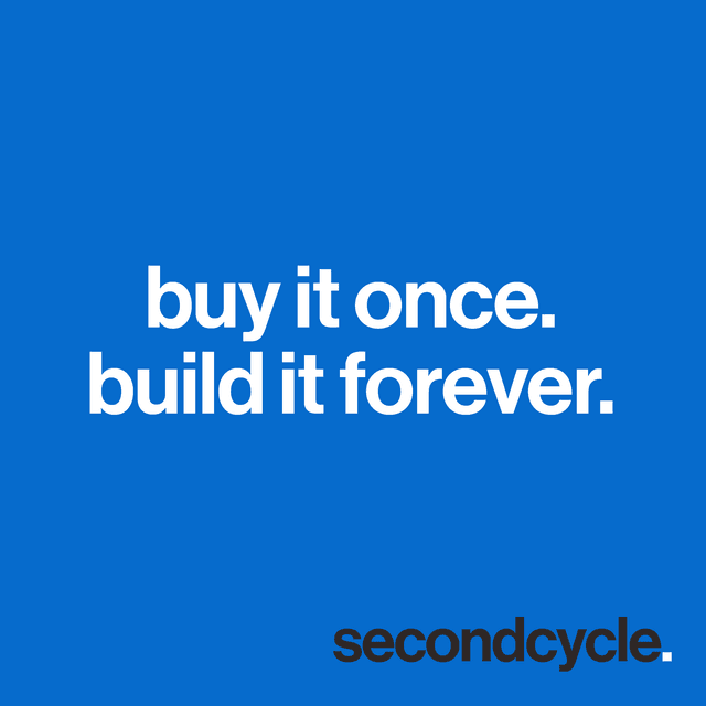 buy it once. build it forever.